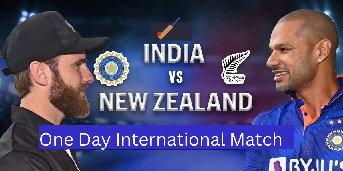 India vs New Zealand in ODI Series