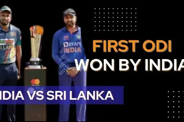INDIA VS SRI LANKA First ODI