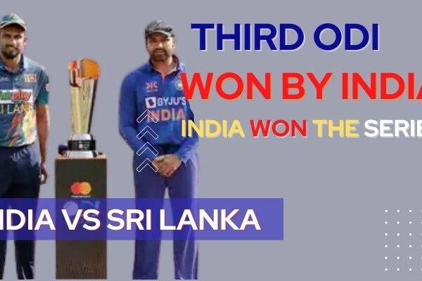 INDIA VS SRI LANKA Third ODI