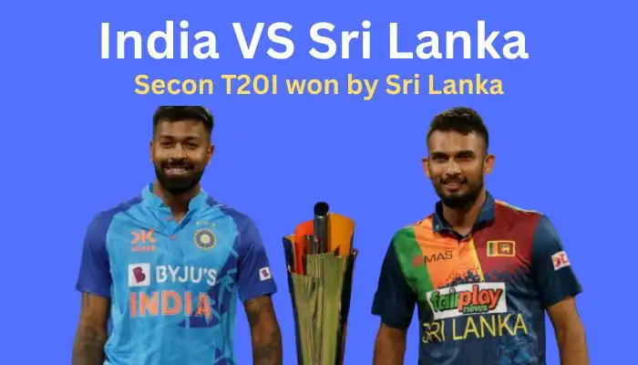 India Vs Sri Lanka Second T20I Result