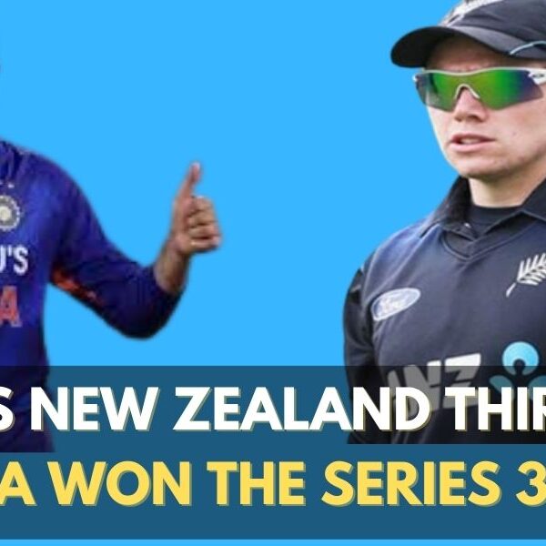 INDIA VS NEW ZEALAND 3rd ODI