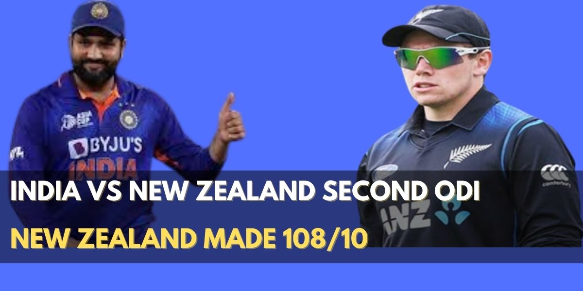 India vs New Zealand Second ODI