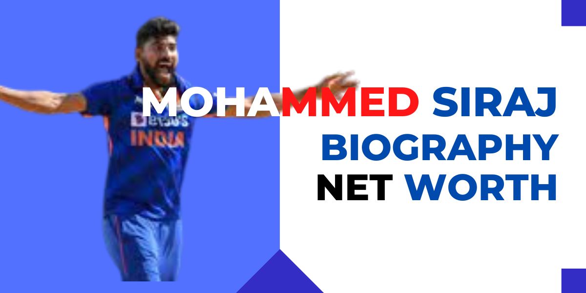 Mohammed Siraj net worth