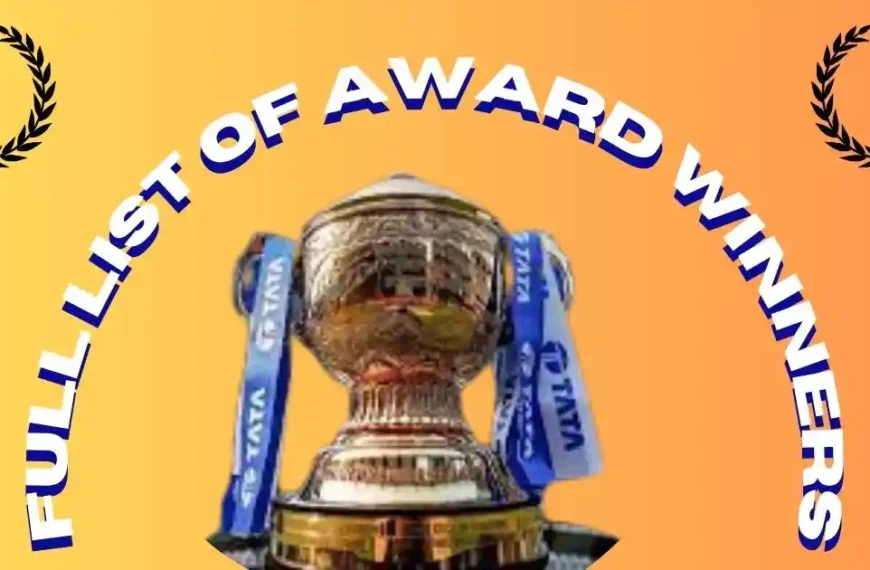 Full List of Award Winners