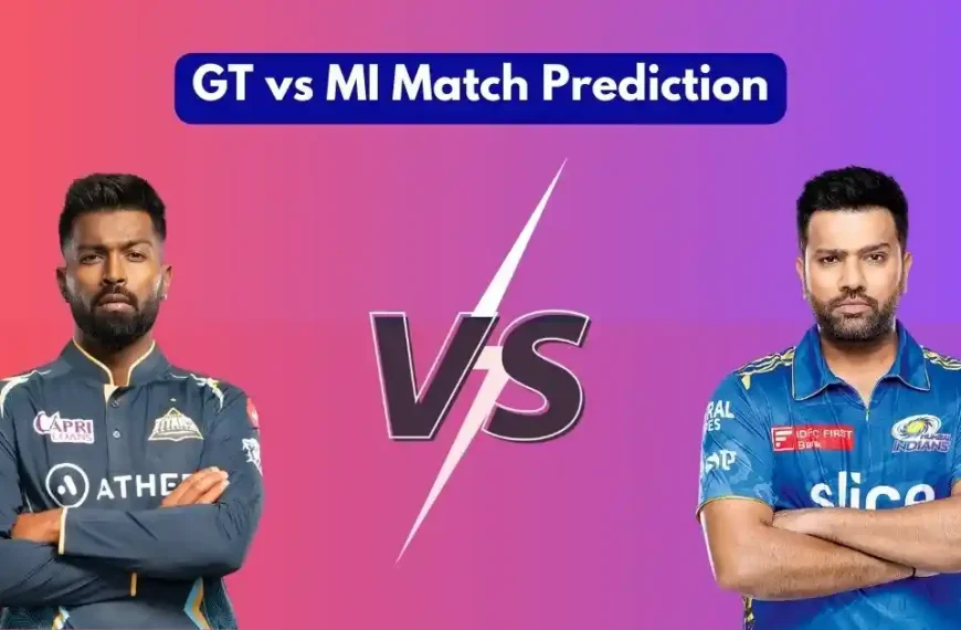 GT vs MI Dream11 Prediction