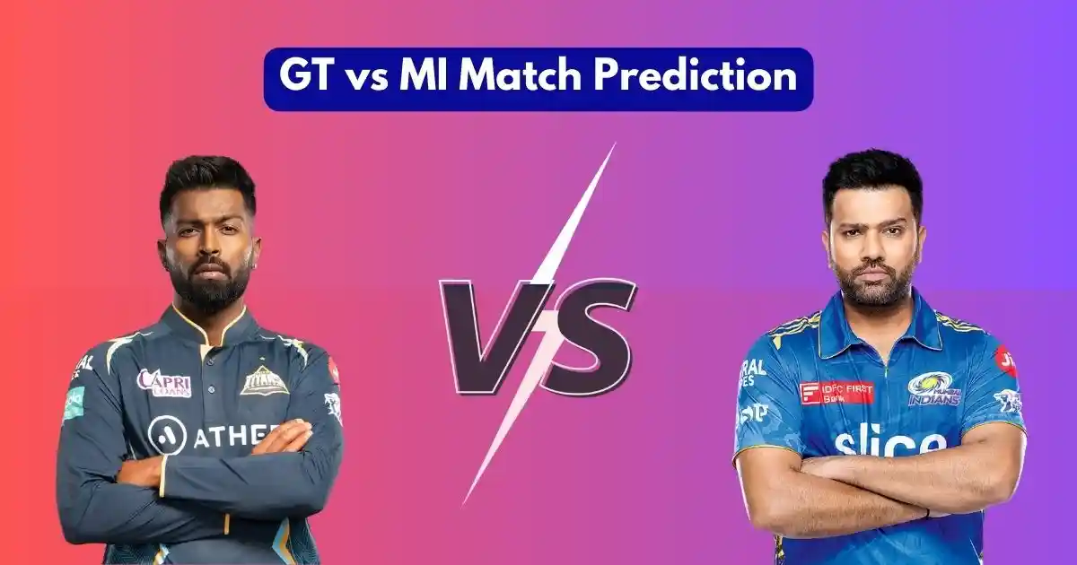 GT vs MI Dream11 Prediction