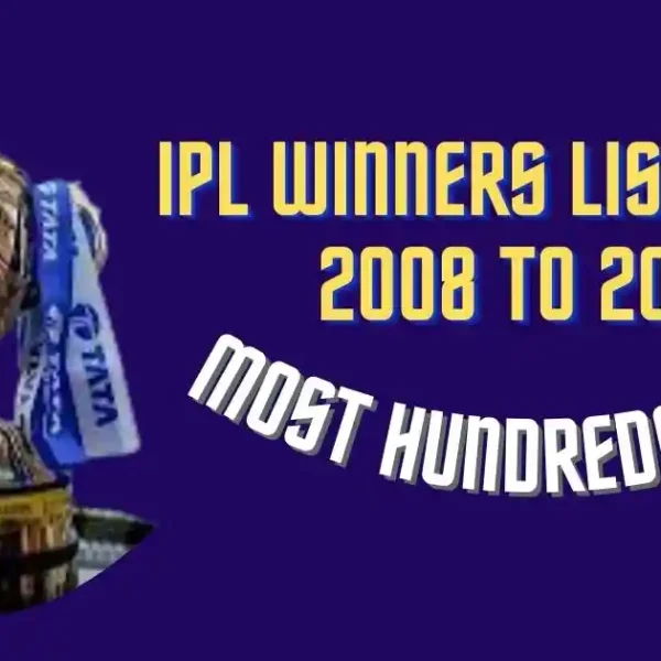 IPL Winners List from 2008 to 2023