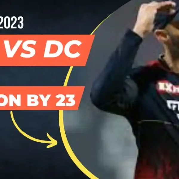 RCB vs DC