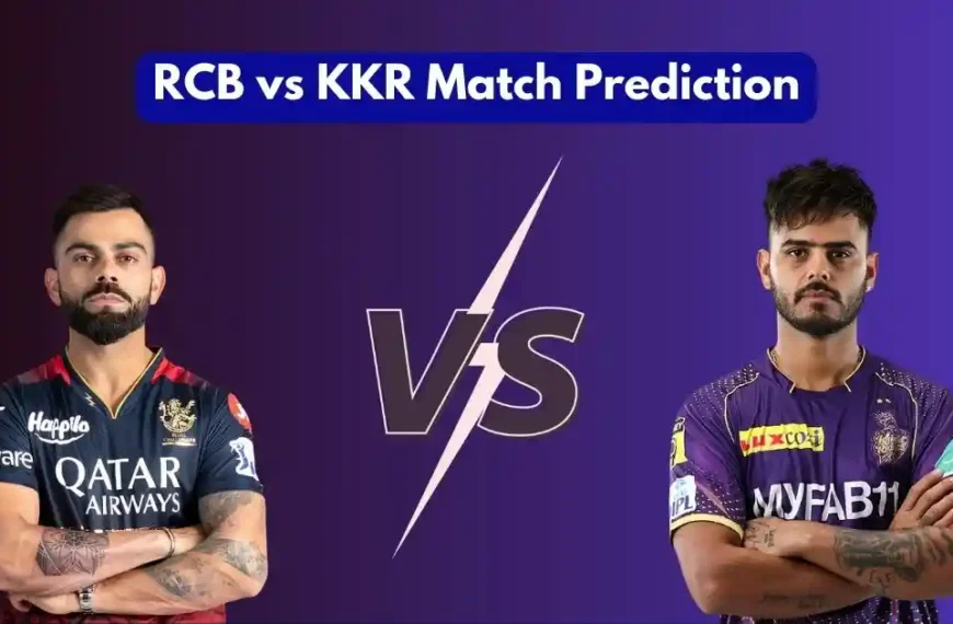 RCB vs KKR Match