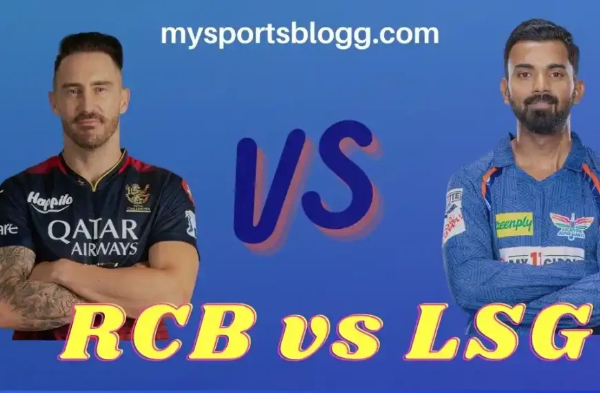 RCB vs LSG