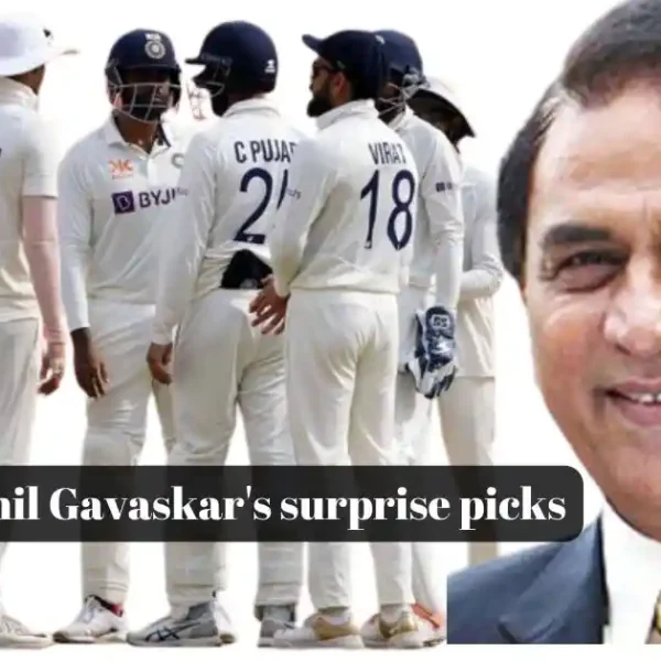 Sunil Gavaskar's surprise picks
