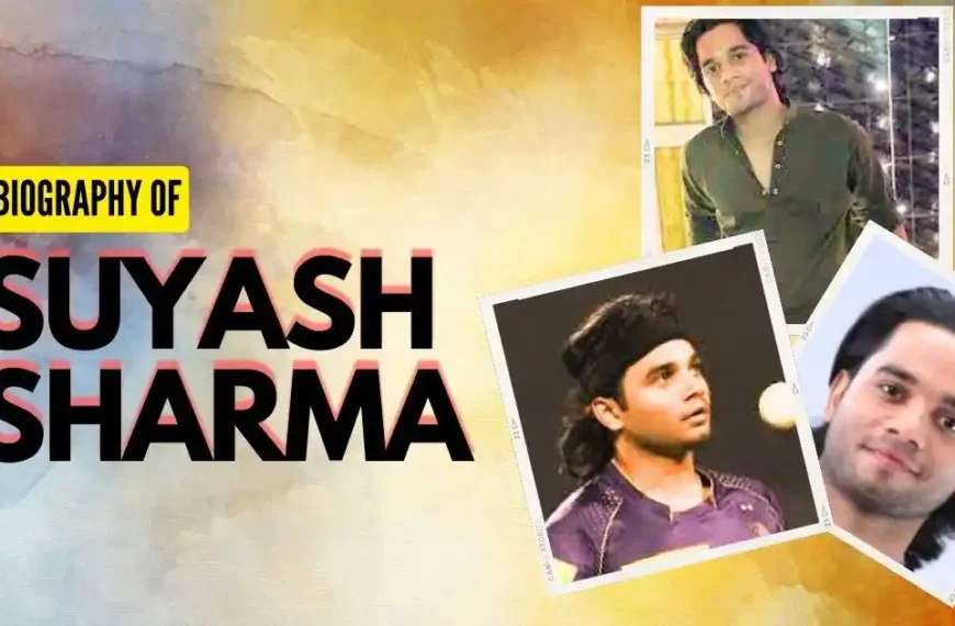 Suyash Sharma Biography