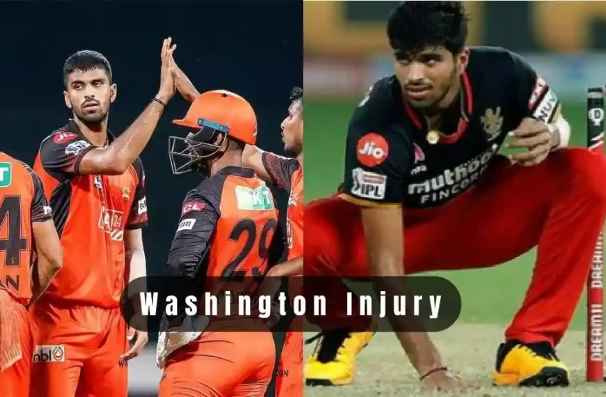 Washington Sundar Injury