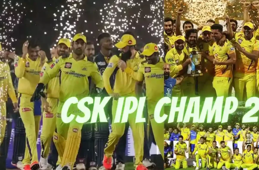 Chennai Super Kings Win IPL 2023 Title