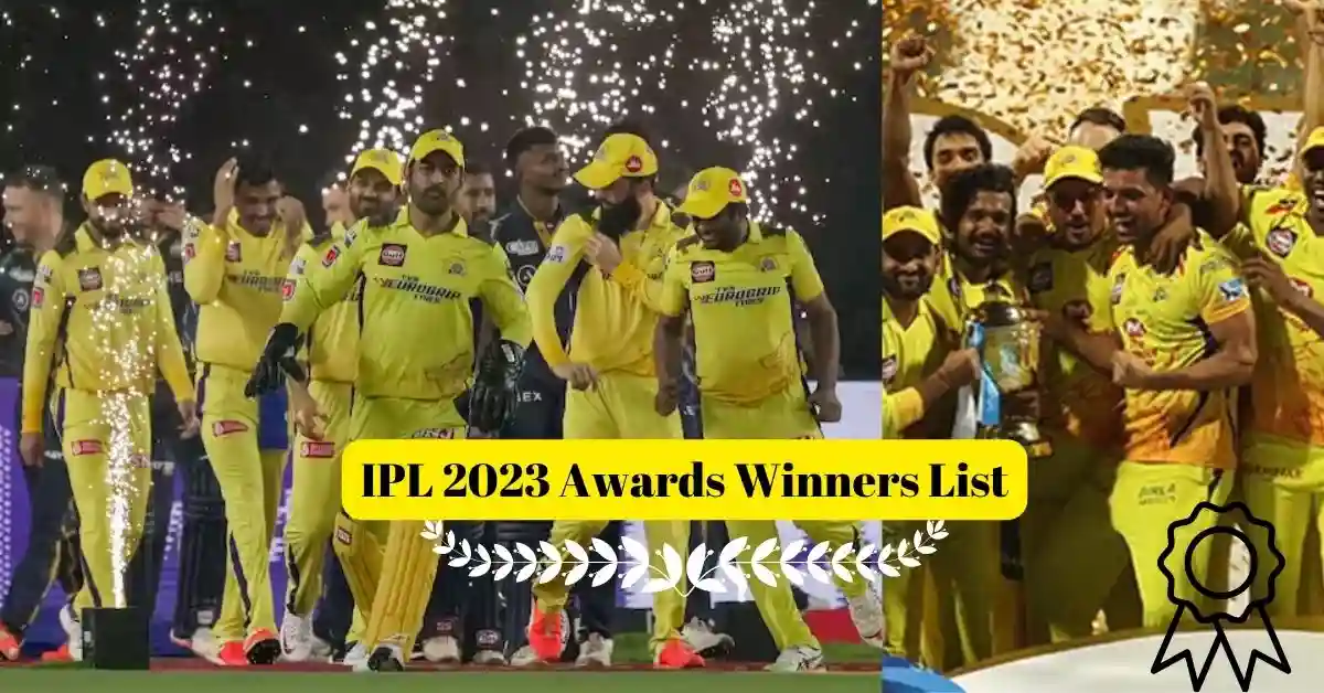 IPL 2023 Awards Winners List
