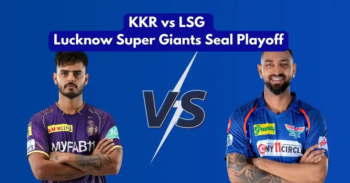 Lucknow Super Giants Seal Playoff
