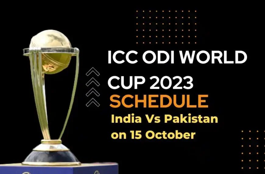 ICC ODI World Cup 2023