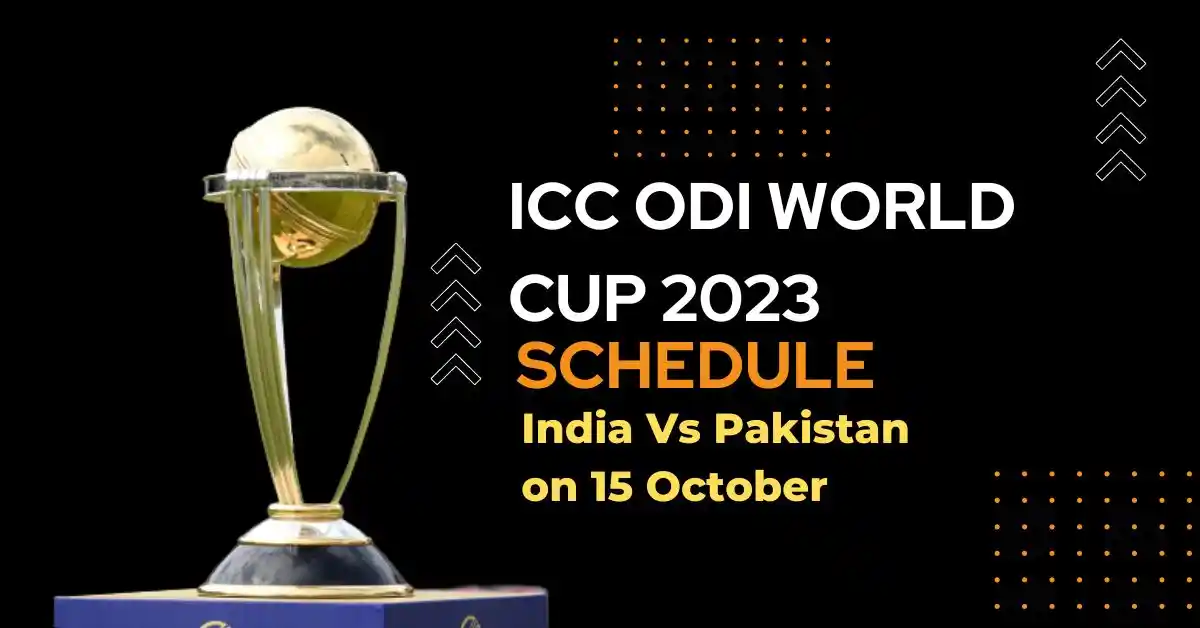 ICC ODI World Cup 2023