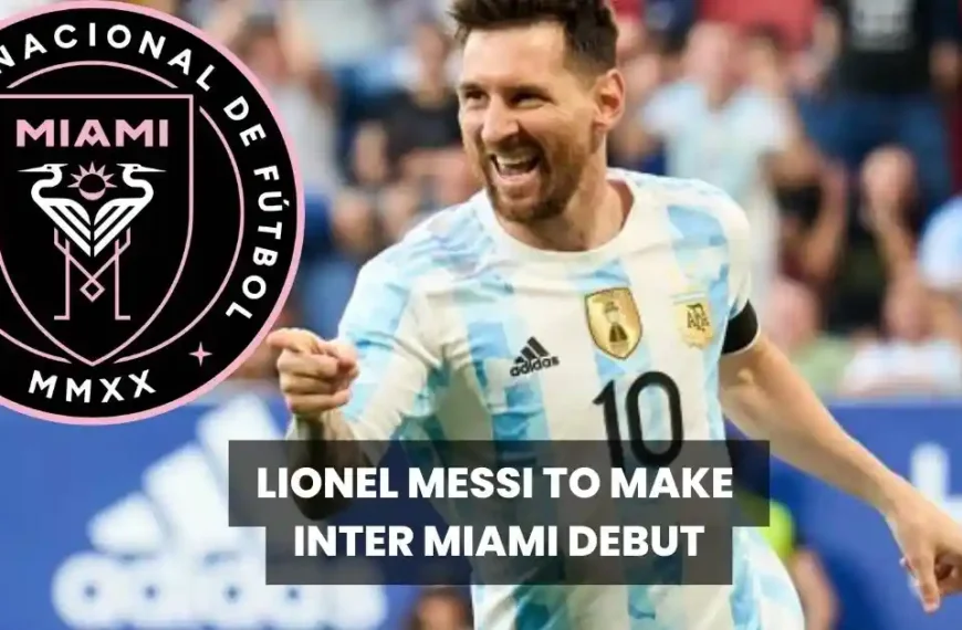 Lionel Messi Inter Miami Debut