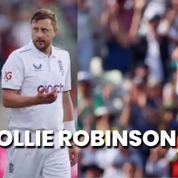 Ollie Robinson's aggressive style