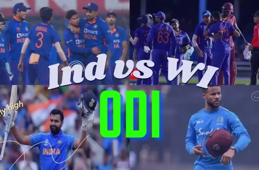 India vs West Indies ODI Series 2023