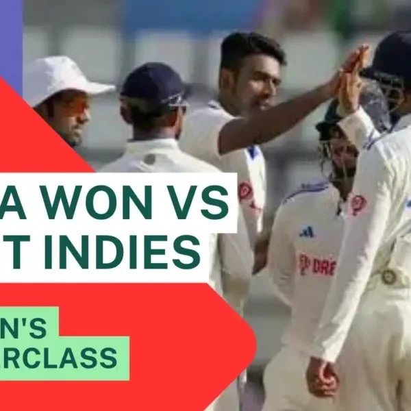 India Won vs West Indies