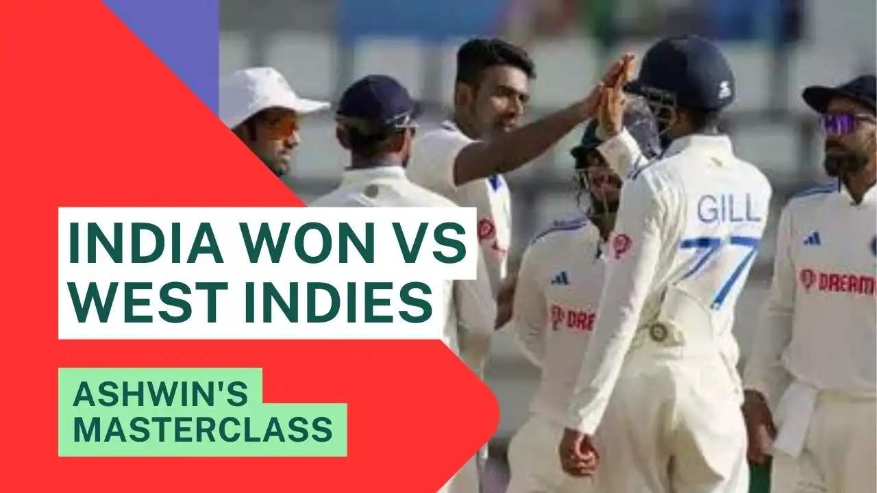 India Won vs West Indies