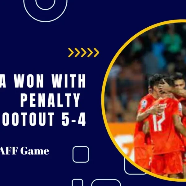 India won with Penalty Shootout 5-4