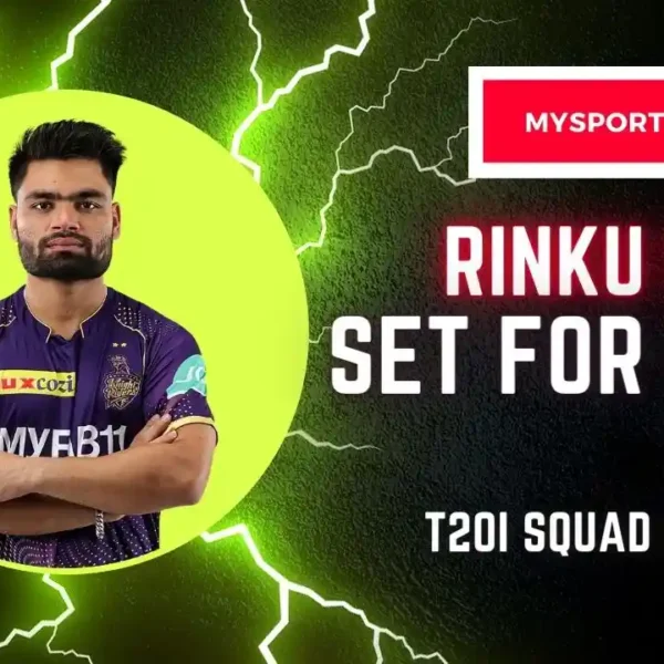 Rinku Singh Set for India T20I Squad in Ireland