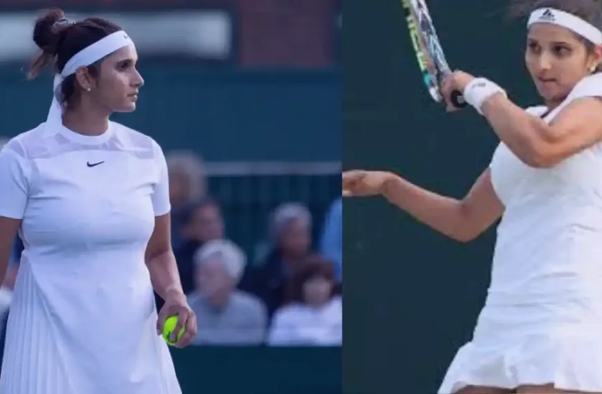 Sania Mirza at Wimbledon 2023