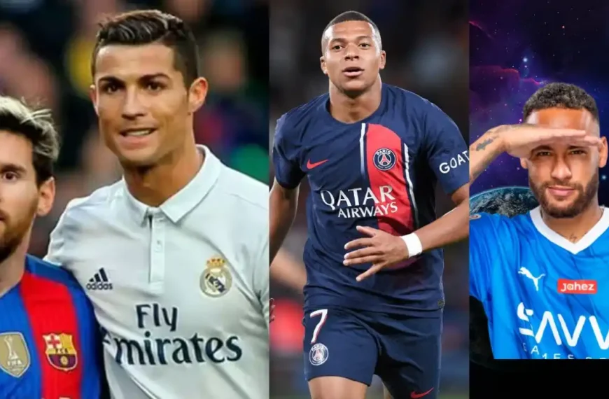 10 most searched footballers on Google