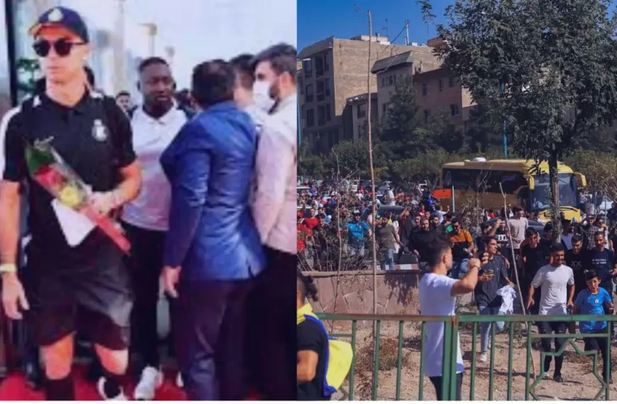 Cristiano Ronaldo Visit To Iran