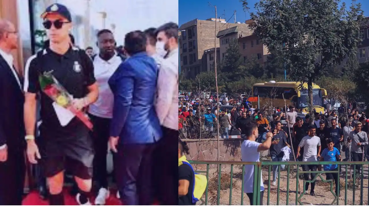 Cristiano Ronaldo Visit To Iran