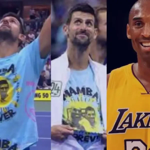 Kobe Bryant Honored by Djokovic