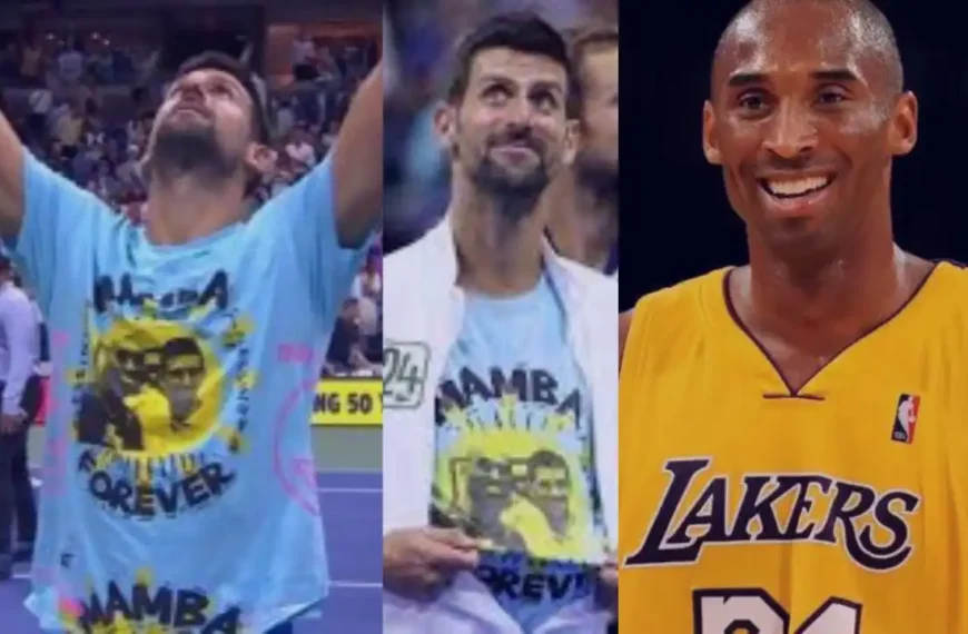 Kobe Bryant Honored by Djokovic