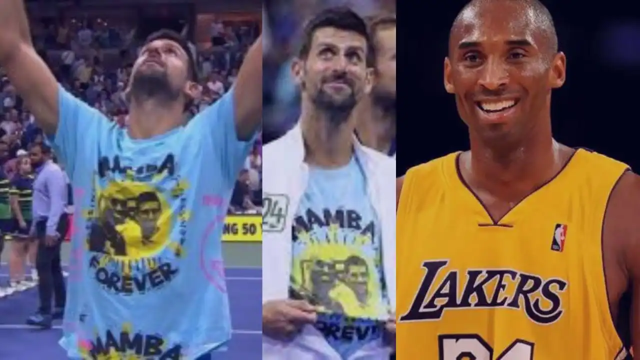 Kobe Bryant Honored by Djokovic