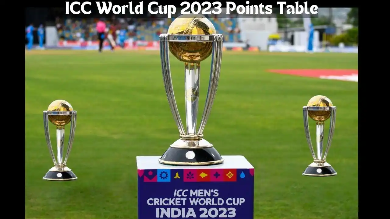ICC World Cup 2023 Points Table
