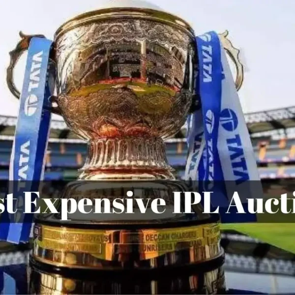 Most Expensive IPL Auction