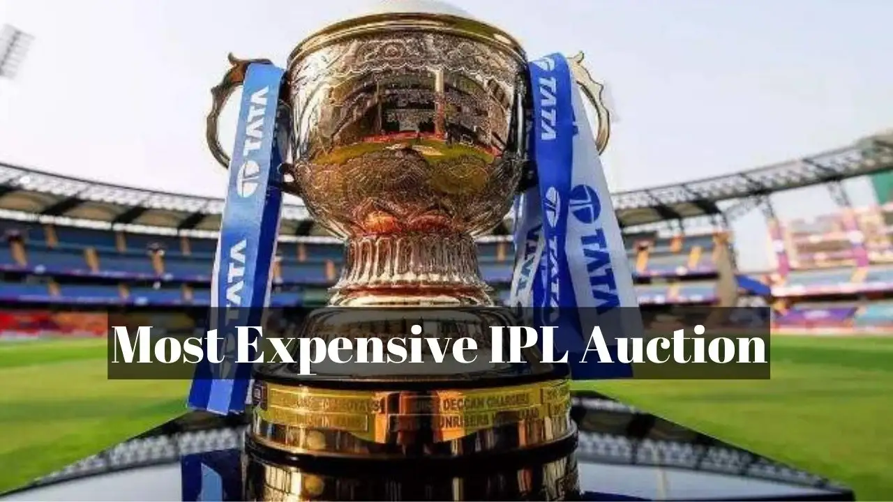 Most Expensive IPL Auction