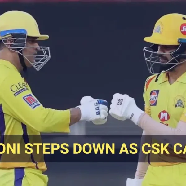 MS Dhoni Steps Down as CSK Captain