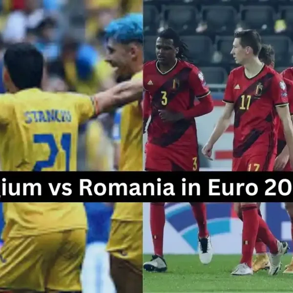 Belgium vs Romania in Euro 2024