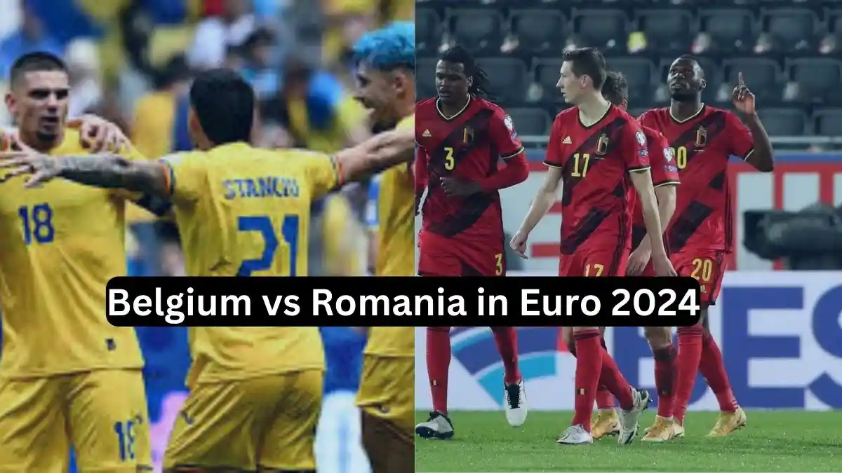 Belgium vs Romania in Euro 2024