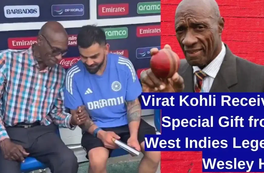 Virat Kohli Receives Special Gift