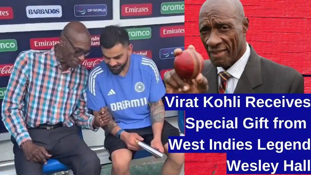 Virat Kohli Receives Special Gift