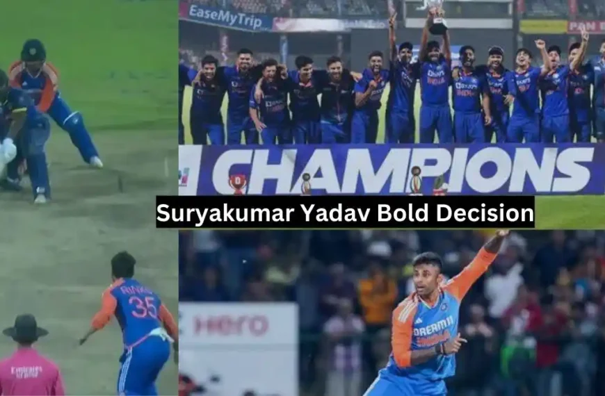 Suryakumar Yadav Bold Decision