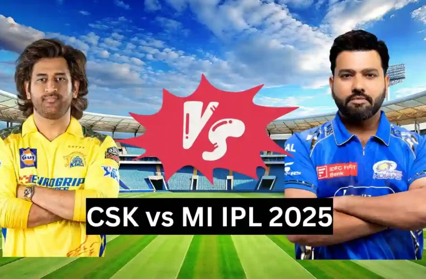 CSK vs MI IPL 2025