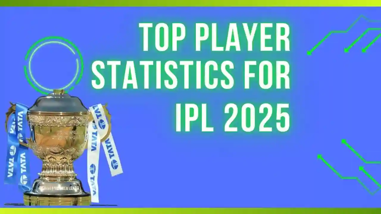 Top Player Statistics for IPL 2025