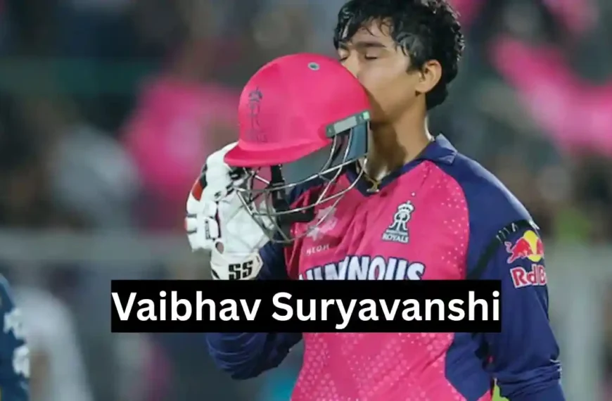 Vaibhav Suryavanshi Smashes Second-Fastest Century in IPL History