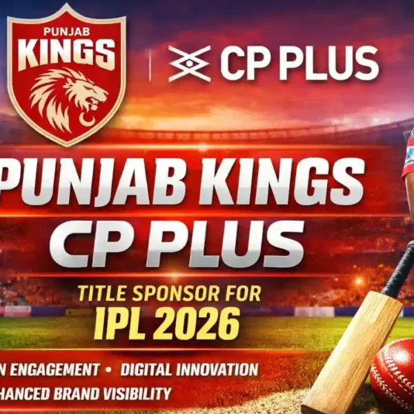 Punjab Kings partnership with CP PLUS